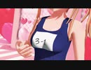 【MMD】おっぱいを見せつけるスク水JK【紳士向け】