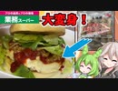 【業務スーパー】ずんだもん＆つむぎが食べる自家製ハンバーガー【打倒マ●ドナ●ド】