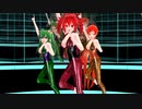 【MMD】No_Lemon_No_Melon【重音テト　櫻花アリス　波音リツ】