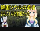 日本は国は金持ちだけど国民は貧乏だと主張している韓国さん、ソウルの若者二人に一人が貧困状態だった事が判明【世界の〇〇にゅーす】