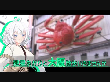 【徒歩旅行祭】紲星あかりと大阪散歩行きませんか
