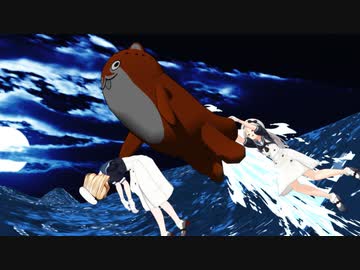MMD艦これでアニメED　桜見丘