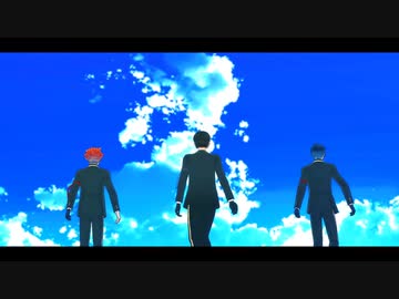 【MMDツイステ】Pale/三原色【監督生・エース・デュース(ちょっぴりグリム)】