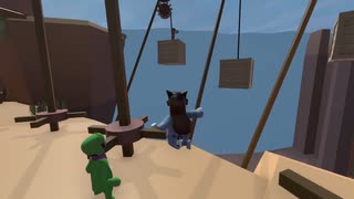 【３人協力プレイ】Human Fall Flat | 新レベル「Under Water」を攻略！（前編）