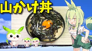 【VOICEVOX ずんだもん】 こんなのでいいのだ!!  特売の長芋を使った「山かけ丼」を作るのだ!!