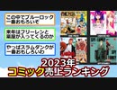 年間コミック売上ランキングが発表！3位「ワンピース」 2位「呪術廻戦」【ゆっくり】【2ch】