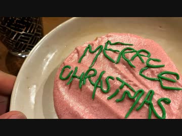 クリスマスケーキを作るハグリッチョ