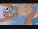 【DOAXVV】 こはる　レイニードロップ　着崩れ　超ズームアップ　超ローアングル　わんわん　雌豹