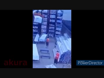 ホモと現場猫と見る　労働災害まとめ21　衝撃映像　事故の瞬間　