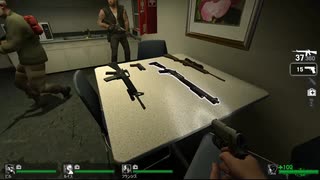 L4D　#3　ノー・マーシィ編 病院　やっぱアサルトライフルよ！