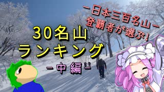 【三百名山登覇者が選ぶ】30名山ランキング 中編