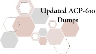 Updated ACP-610 Dumps - You Can Study and Pass Managing Jira Projects for Data Center and Server