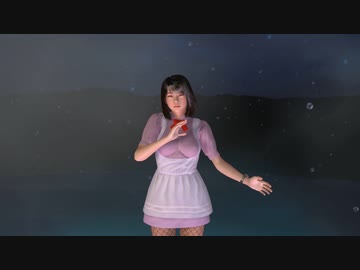 【MMD】【VaM】海を泳ぐ月【Virt A Mate】