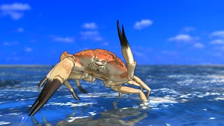 【踊るカニ】カニっぽいな【MMD】