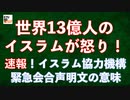 【九兵衛の視点】第7回 世界13億人のイスラムが怒り！速報！イスラム協力機構 緊急会合声明文の意味