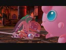 ryona - smash bros ultimate - jigglypuff vs palutena リョナ