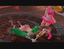 ryona - smash bros ultimate - peach vs palutena リョナ