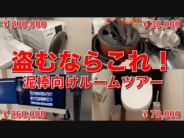 【泥棒向け】うちの家に入ったら盗るべき物10選