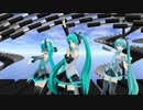 [MMD]ままま式あぴミクとコロン式ミク『プラチナ』 in DANCEROID Ver