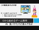 【生放送アーカイブ】０から始めるゲーム制作#6 夏バテたけど進んでるよ(後半)
