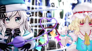 【東方MMD】Miy式の４人で「ジングルベル」1080P