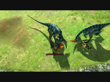 【MHXX Switchver.】二人同時ドスランポス拘束攻撃