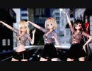 【東方MMD】霊夢・魔理沙・アリスで「スキスキ絶頂症」1080P