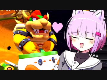 【マリカ8DX】クッパ四天王最強を目指す結月ゆかり(猫)実況【VOICEROID実況プレイ】