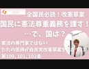 「国民は憲法を尊重せよ」ってまず国が尊重してくださいね！って話！第100～102条 #憲法改正 #WHO #IHR #パンデミック条約 #国際保健規則 #緊急事態条項 #改憲