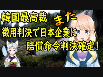 韓国の最高裁、日本企業の上告を棄却し、賠償判決が確定！【世界の〇〇にゅーす】