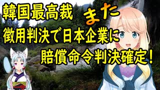 韓国の最高裁、日本企業の上告を棄却し、賠償判決が確定！【世界の〇〇にゅーす】