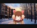 暖かい陽の雪神社☼.mkv