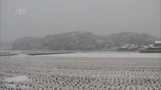 今季一番の最強寒波　昼前まで福岡県で大雪のおそれ