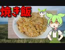 【VOICEVOX ずんだもん】  天気が悪いのだ!!  残り物のロースハムを使って「焼き飯」を作るのだ!!　