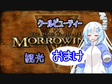 クールビューティーのMorrowind観光おまけ【TES3】