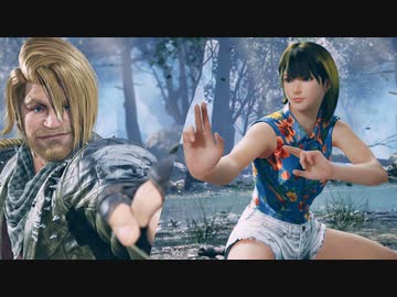 [鉄拳8DEMO RYONA]シャオユウにポールが腹パンとマウント技