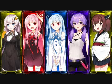 【VOICEROID劇場】スト６ボイロ劇場ノンクレジットOP「Burning Heart」【SF6】