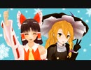 RI姉貴にクリスマス企画2011の魔理沙をやってもらった