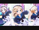 【MMD艦これ】つかさ式ジェーナス＆ジャーヴィス＆ジャヴェリン - 好き！雪！本気マジック