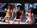 【MMD】らぶ式Ada・Saya・Rougeで『INTERGALACTIA』Santa+2 ver.