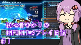 【beatmaniaIIDX】初心者ゆかりがINFINITASで上手くなるまで　♯１【ボイスロイド実況】