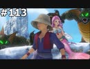 【DQ11】ロトの勇者の伝説の始まり(浜辺でロミアとキナイ孫会う) #113