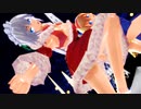 【東方MMD】サンタ衣装の咲夜で［シネマ］～紅魔館のサンタはXXXXをプレゼント【カメラ配布】～1080p60fps