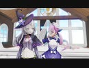 【MMDホロライブ】祝福/YOASOBI_湊あくあ、紫咲シオン