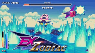 【無言プレイ】 Ex-Zodiac ２回目プレイ 【ローポリ3Dシューティング】