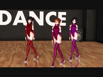 [MMD] Marionette（黒川千秋・速水奏・北条加蓮） *4K版有り