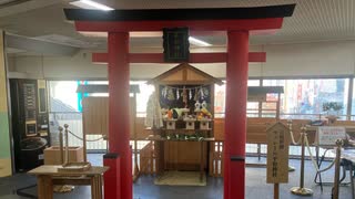 モノレールの駅で“合格祈願”　受験シーズン限定の神社を設置