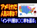 【海外の反応】 アメリカで 最も人気のある 車 「インテリ層は 日本車を選ぶ」 「半分の州で 日本車が人気」