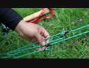 自在金具の使い方　2穴　3穴　三角　カタツムリ　カラビナ