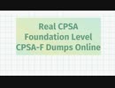 Real CPSA Foundation Level CPSA-F Dumps Online - Pass iSAQB CPSA-F Exam with Ease
